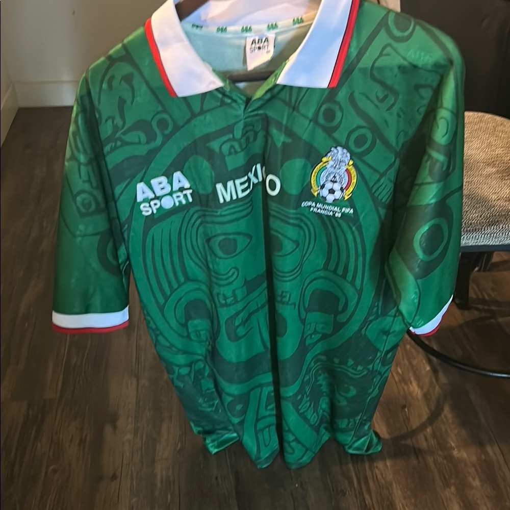 Green ABA Sport Mexico Soccer Jersey